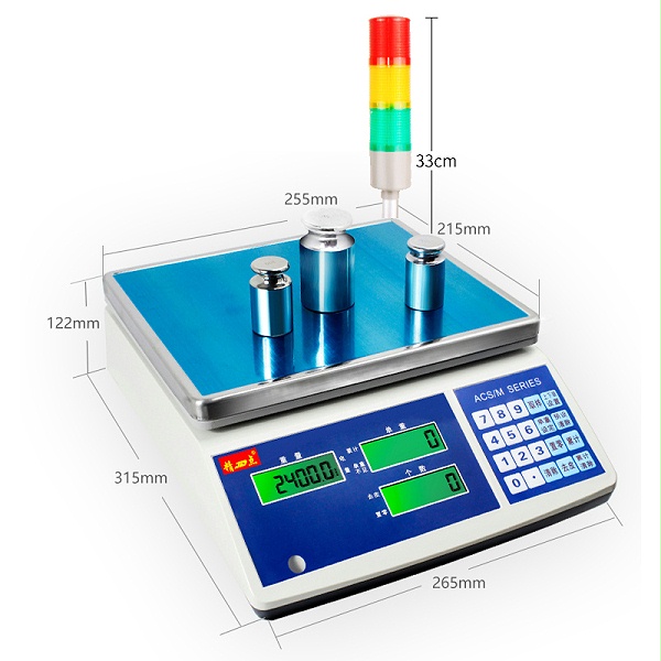 报警的电子称尺寸图